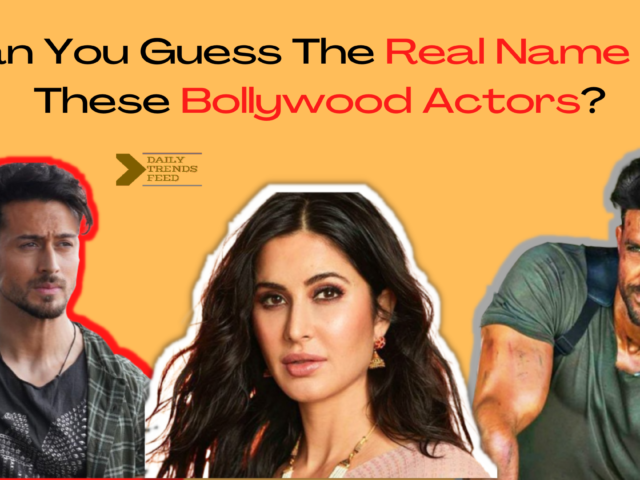 Bollywood Actors Quiz: Can You Guess The Real Name Of These Bollywood Actors?