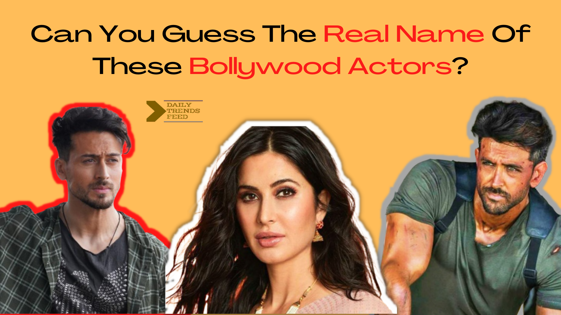 Bollywood Actors Quiz: Can You Guess The Real Name Of These Bollywood Actors?