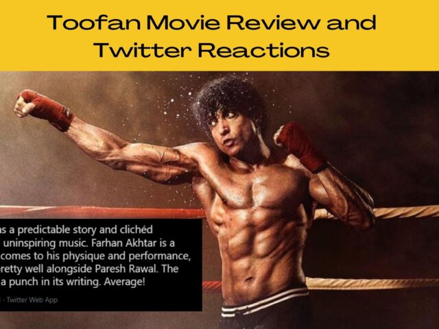 Toofan Movie Review and Twitter Reactions: Check out how Twitteratis are reacting to this Sports Drama!