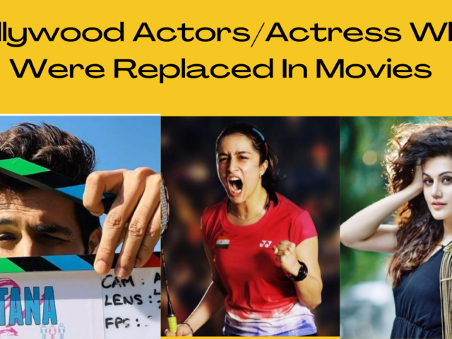 Bollywood Actors Who Were Replaced In Movies