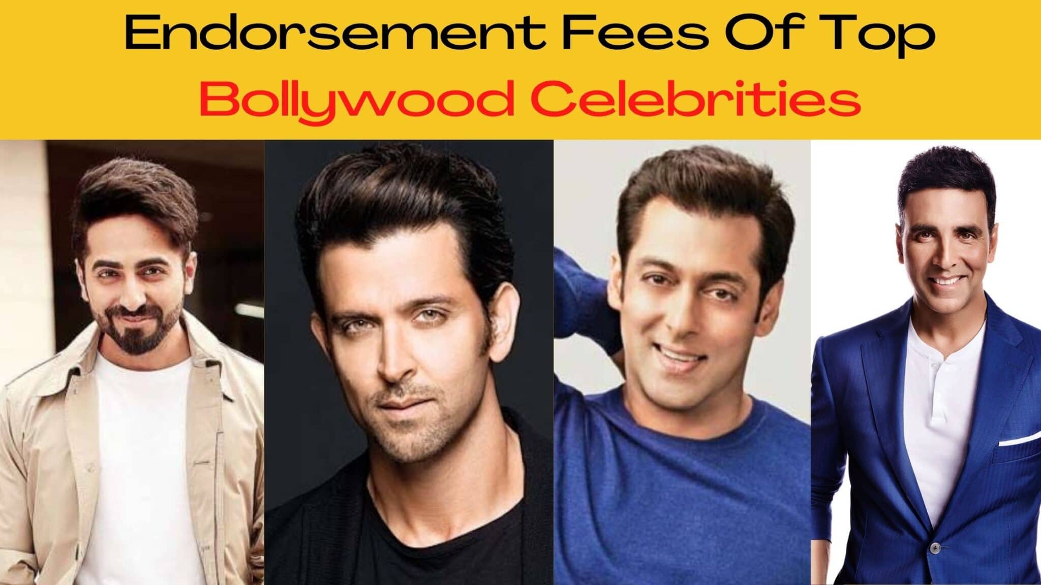 Endorsement Fees For Indian Celebrities