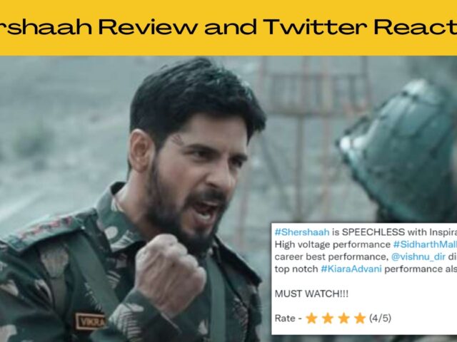 Shershaah Review: Netizens Are Calling It Sidharth Malhotra’s Career Best Film!