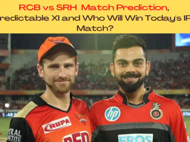 IPL 2021: RCB vs SRH Match Prediction, Predictable XI and Who Will Win Today’s IPL Match?