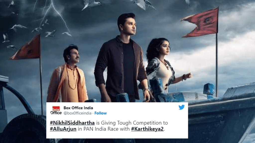 Karthikeya 2 Twitter Reactions and Hindi BO Collection: Both Rocking!