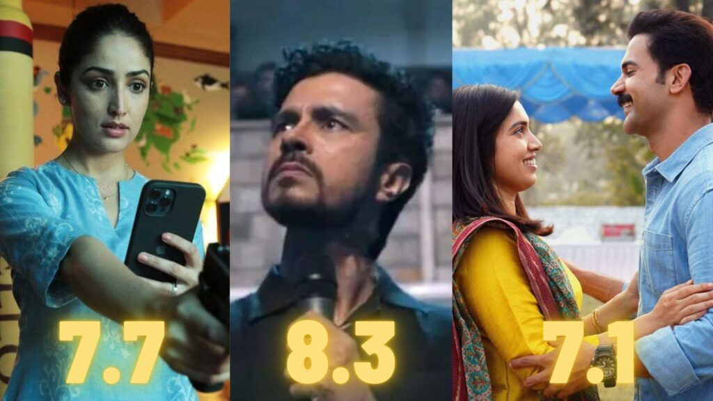 Top Rated Bollywood Movies Of 2022 Till Now!