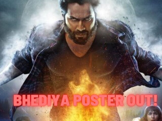 Bhediya Poster Out:  Varun Looks Menacing, Film To Release in 3D Also!