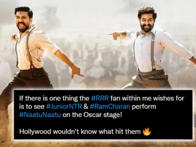 RRR For Oscars: Naatu Naatu Song Shortlisted For Oscars 2023! Check How Excited And Happy Netizens Are!!