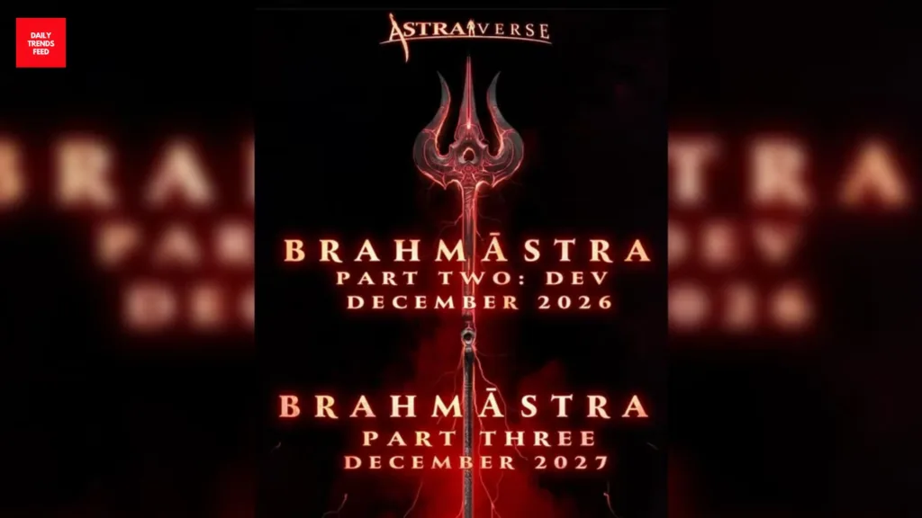 Ayan Mukerjee Announces Brahmastra 2 & 3