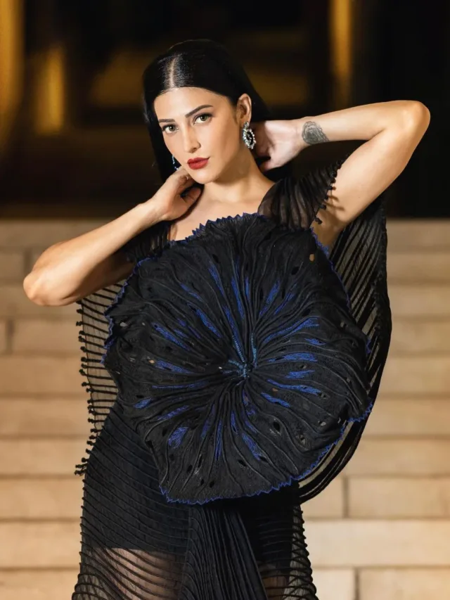 Shruti Haasan: Queen of Gothic Fashion Shines At Cannes Film Festival!