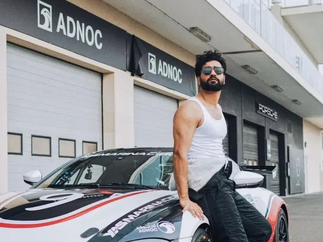 Vicky Kaushal’s Stylish Pose With Aston Martin: Check Photos!