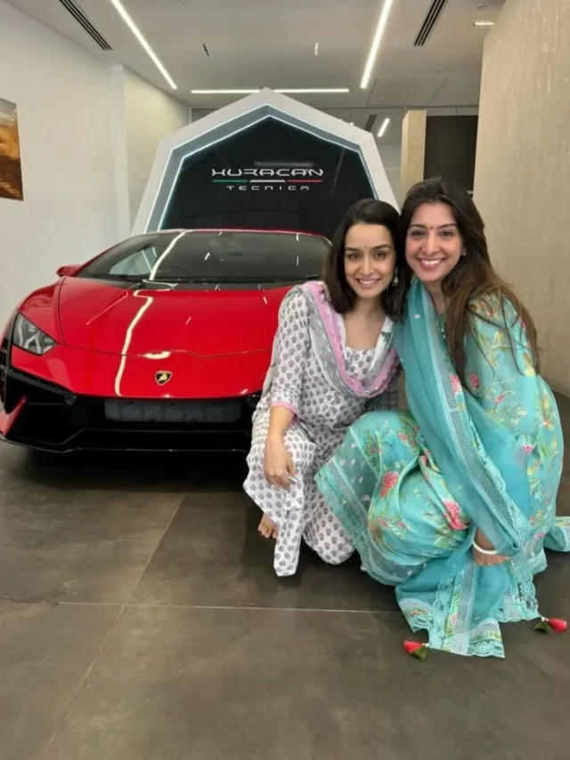 Shraddha Kapoor’s Dream Ride: Lamborghini Huracan