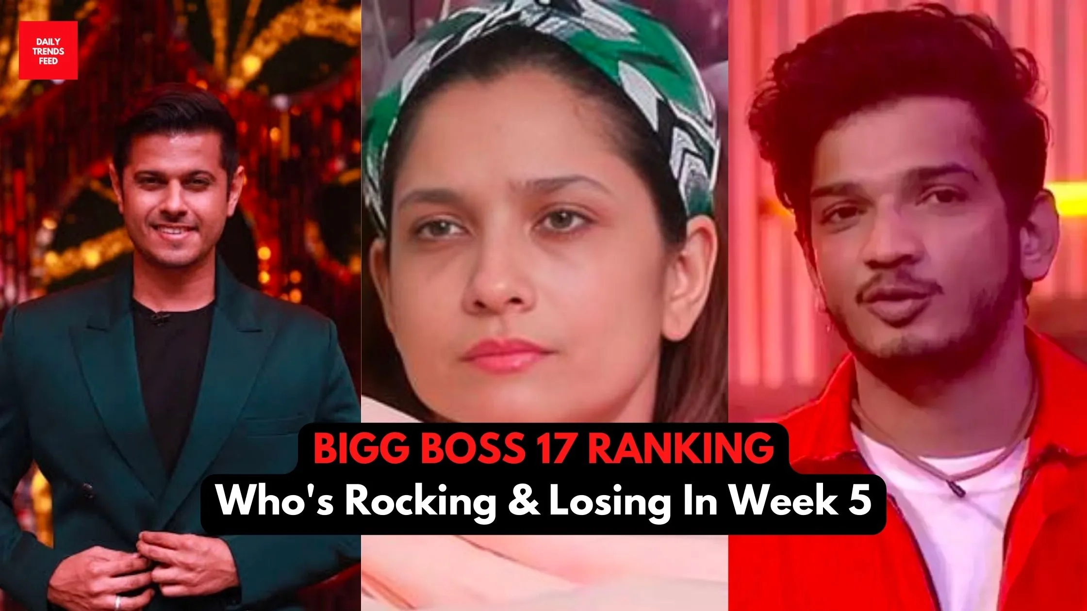 Bigg Boss 17 Ranking: Check Out Who's Rocking & Losing In Week 5!