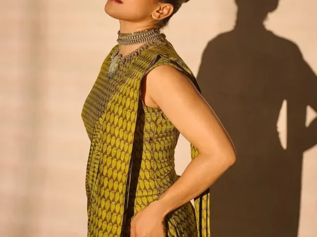 Sanya Malhotra Shines In Green: Amping Up Ethnic Glam!