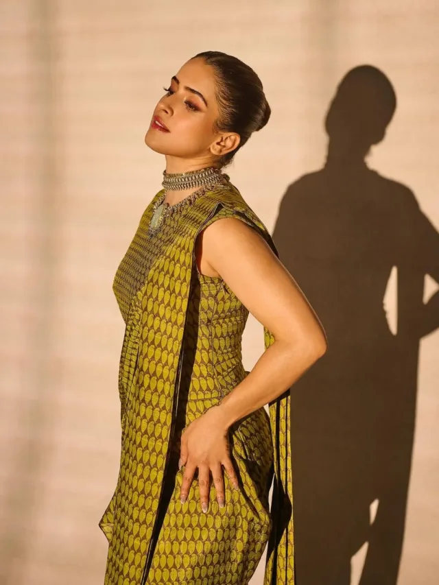 Sanya Malhotra Shines In Green: Amping Up Ethnic Glam!