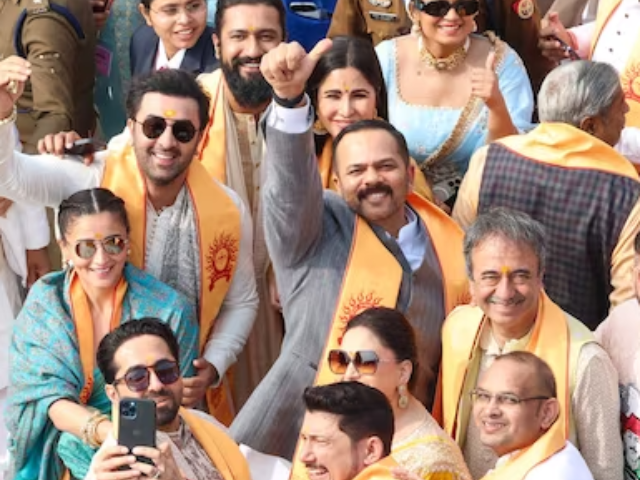 Ram Mandir Grand Opening: Celebrities Flock For Inauguration!