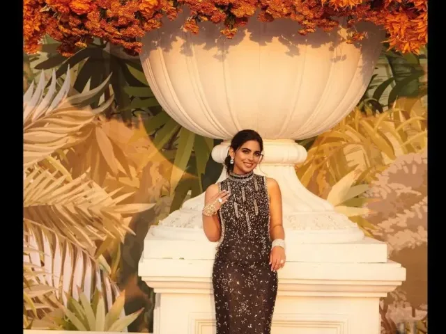 Isha Ambani Dazzles In Black Chanel at Anant’s Pre-Wedding Event!