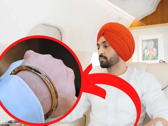 Diljit Dosanjh Rocks Bulgari B.zero1 Kada Worth Rs. 12.10 Lakh!