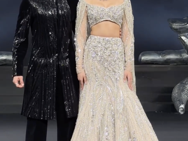 Khushi Kapoor And Vedang Raina Dazzle  At India Couture Week 2024