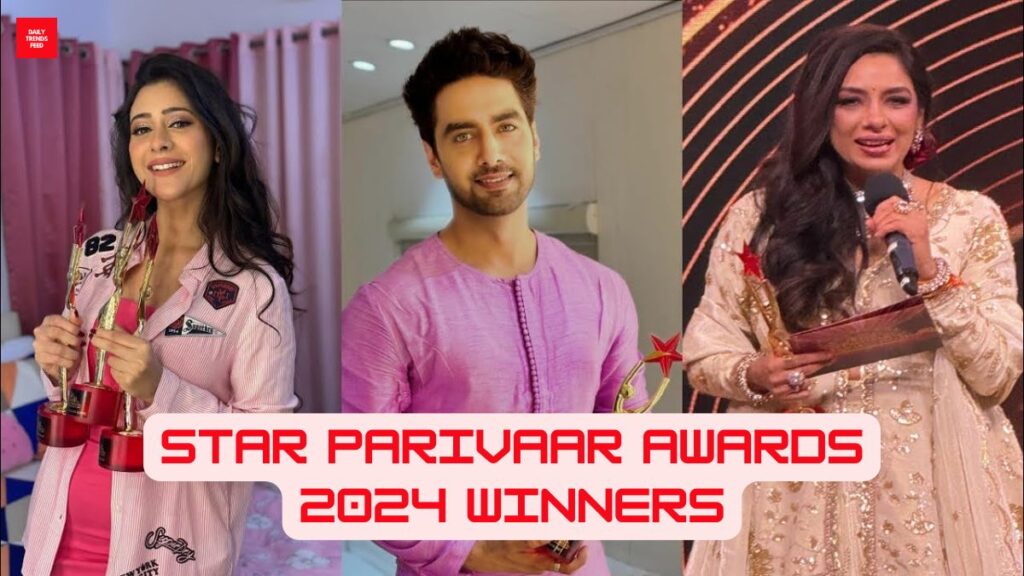 Star Parivaar Awards 2024 Winners: Big Wins For Rupali Ganguly, Gaurav Khanna, And Ankit Gupta!