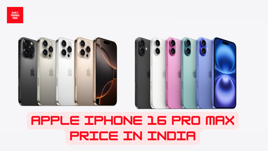 Apple iPhone 16 Pro Max Price In India Announced: Check Each Model Of iPhone 16 Series Cost!