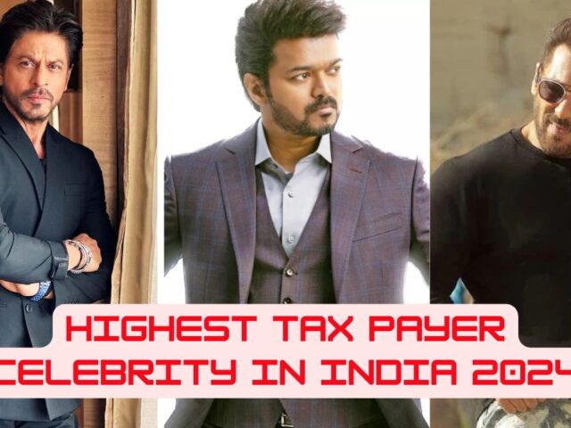 Highest Tax Payer Celebrity In India 2024: Shah Rukh Khan Tops!