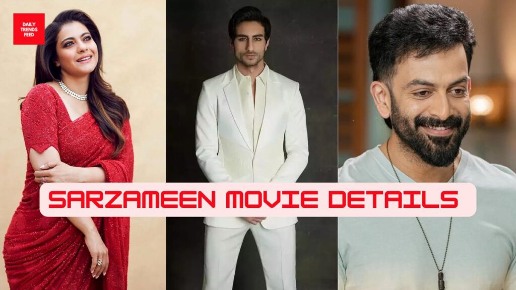 Sarzameen Movie Details: Ibrahim Ali Khan, Kajol, And Prithviraj Sukumaran In A War-Infused Romance!