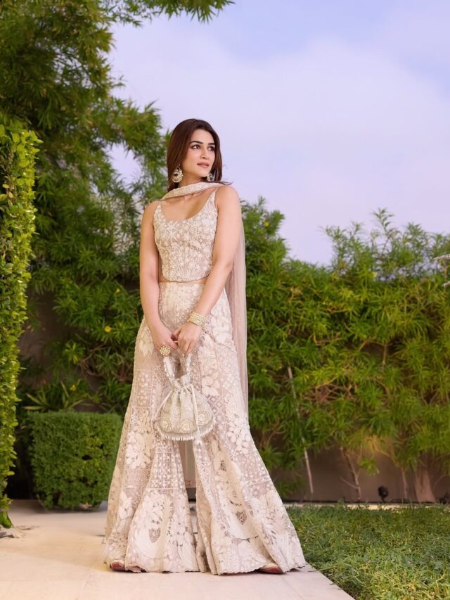 Kriti Sanon’s Top Wedding Guest Outfits That You Won’t Forget