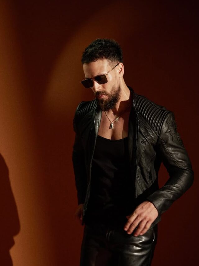 Tiger Shroff Rocks An All-Black Leather Look & Chiseled Physique!