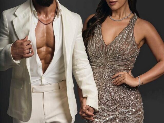 Tiger Shroff Flaunts Abs In Cream Blazer At Starry Event