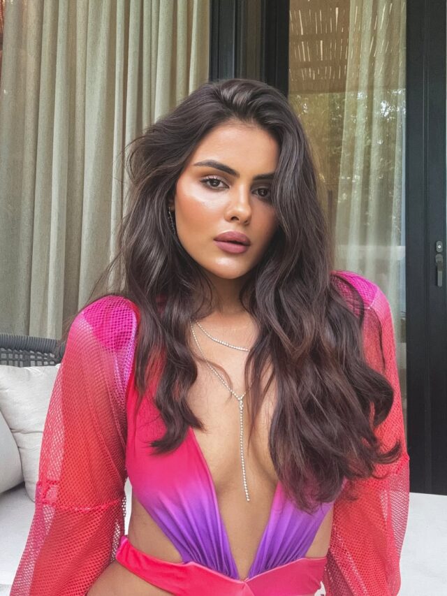 Priyanka Chahar’s Monsoon Swimwear Stuns Fans!