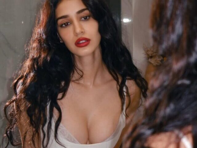 Disha Patani Sets Internet Ablaze In Bold White Corset Look