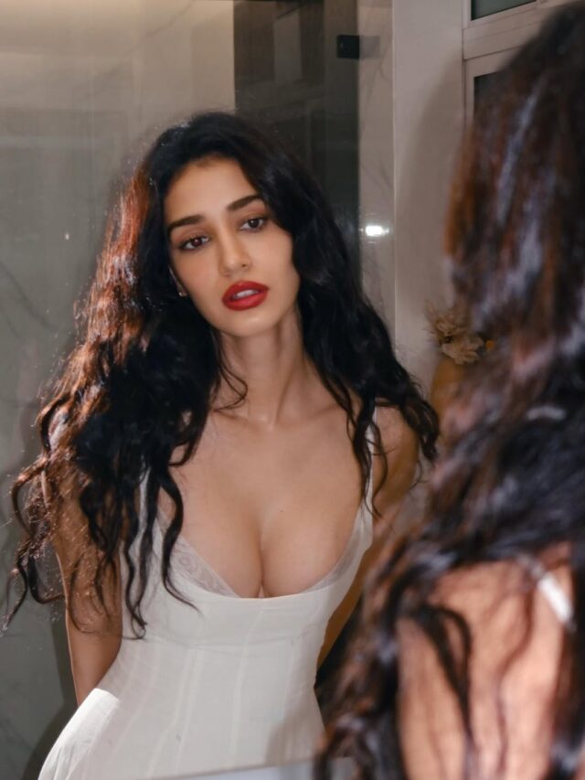 Disha Patani Sets Internet Ablaze In Bold White Corset Look