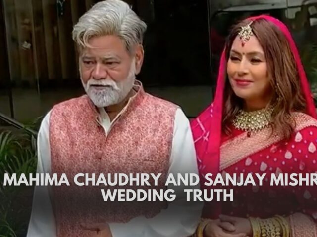 Mahima Chaudhry And Sanjay Mishra Wedding Photos: The Truth Behind Viral Photos!
