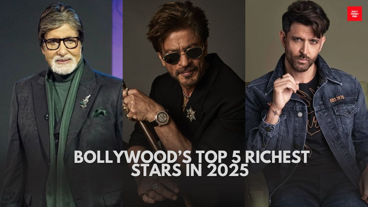 Dhanteras 2025: Bollywood’s Top 5 Richest Stars In 2025 Who Are Shining Brighter Than Gold