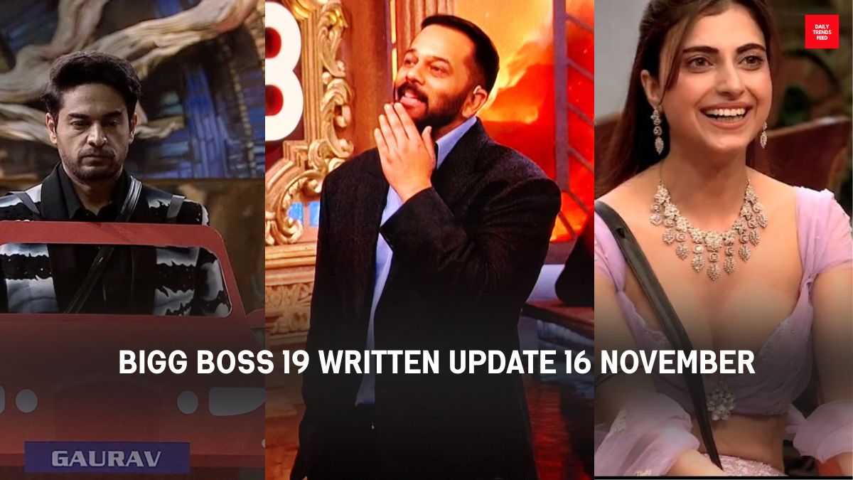 Bigg Boss 19 Written Update 16 November Rohit’s Tasks And Big Reveal