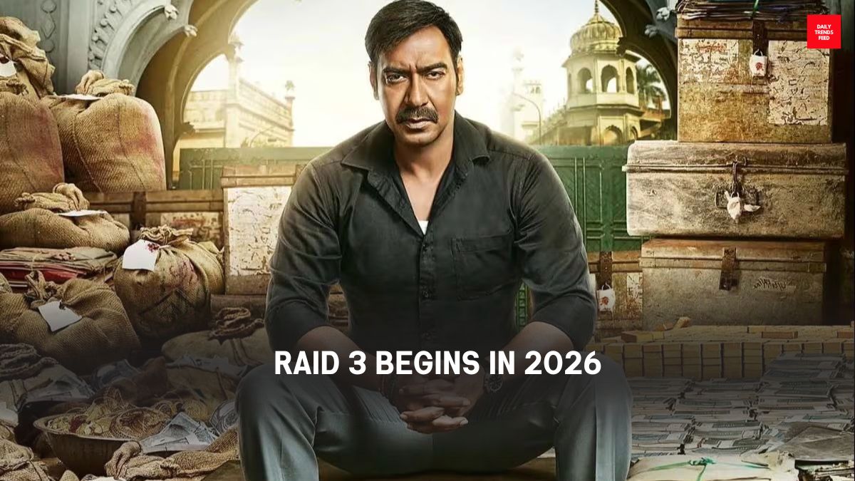 Ajay Devgn And Rajkumar Gupta Reunite As Raid 3 Begins Filming In 2026