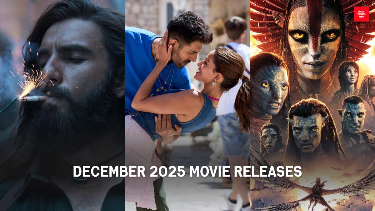 December 2025 Movie Releases: Full List Of Films Hitting Theatres This Festive Season!