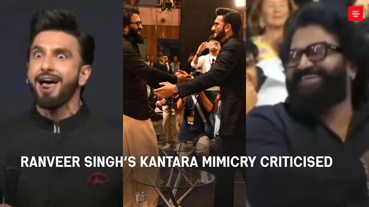 Ranveer Singh's Kantara Act Criticised By Netizens for Being ‘Insensitive’ at Public Event