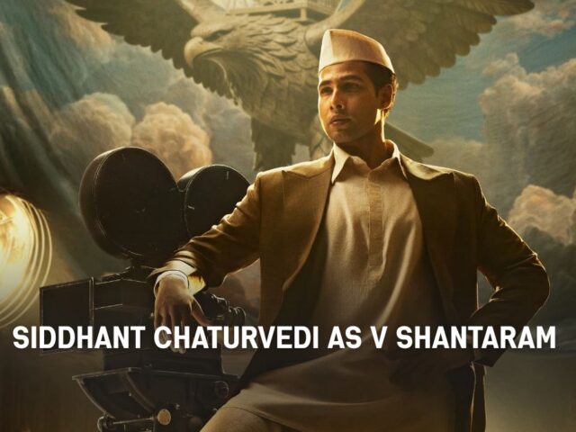 Siddhant Chaturvedi Set To Portray Legendary Cinema Icon V Shantaram