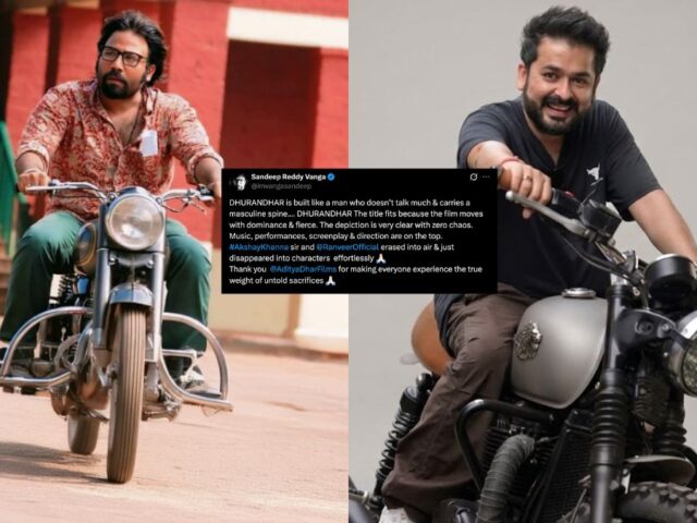 Sandeep Reddy Vanga Calls Dhurandhar ‘Dominant & Fierce’; Aditya Dhar’s Reply Wins The Internet