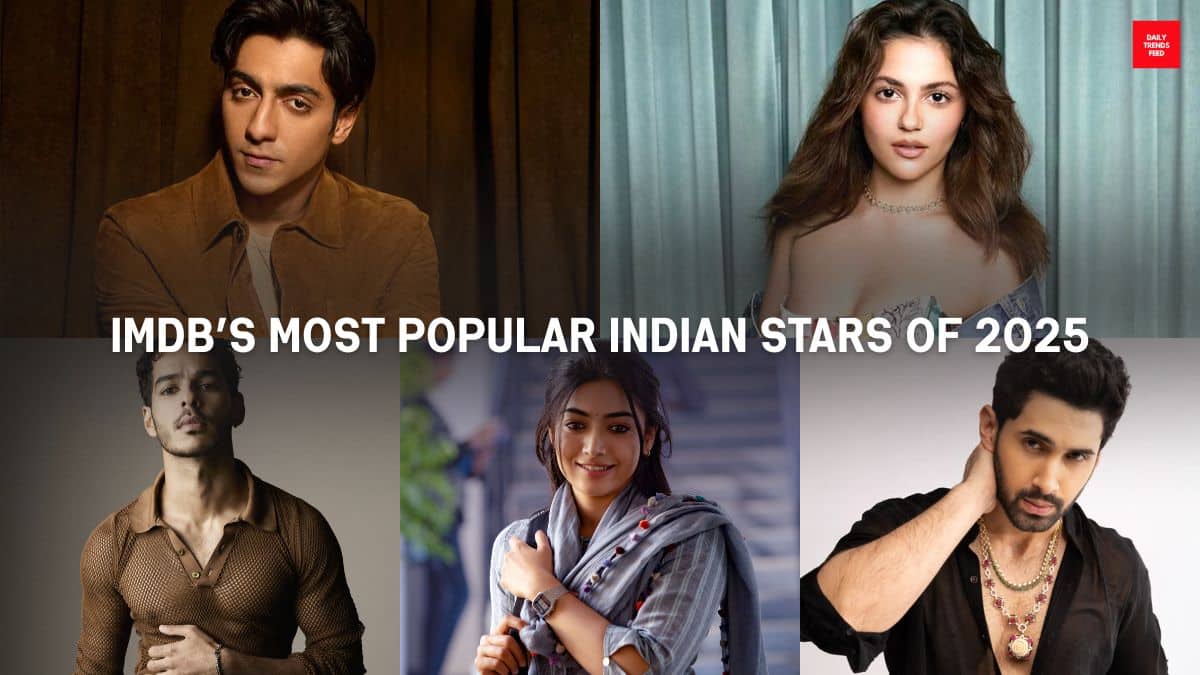 IMDb Most Popular Indian Stars Of 2025: Ahaan Panday And Aneet Padda Top, Check Full List!